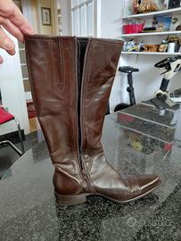 stivali donna in pelle,taglia 38,5