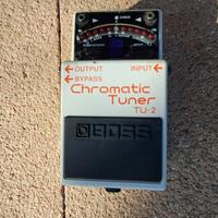 Boss chromatic tuner tu-2