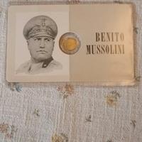 Moneta commemorativa Mussolini