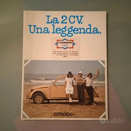 Pieghevole vintage Citroën 2CV