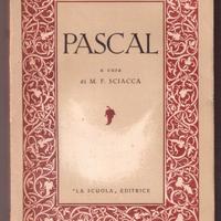 Filosofia Blaise Pascal di Michele F. Sciacca 1946