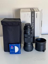 Sigma 120-300mm f/2.8 DG OS HSM S attacco Nikon