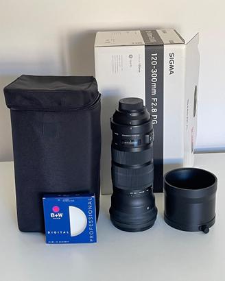Sigma 120-300mm f/2.8 DG OS HSM S attacco Nikon