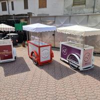 Carretti gelato food truck biciclette ecc