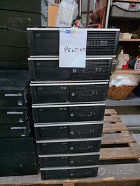 Lotto 8 Pc HP Intel Pentium No Ram e No Disco
