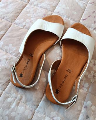 Sandali donna Borgo Giannotti numero 37 vera pelle