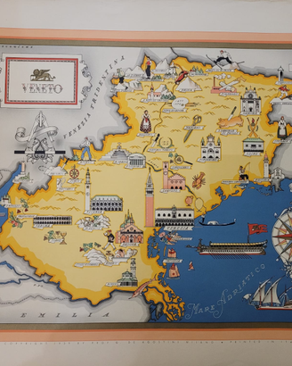 Antiche stampe regioni d'Italia