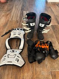 Abbigliamento motocross bambino