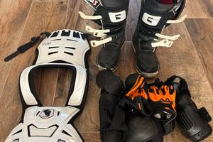 Abbigliamento motocross bambino