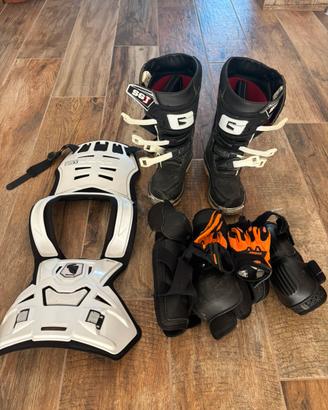 Abbigliamento motocross bambino