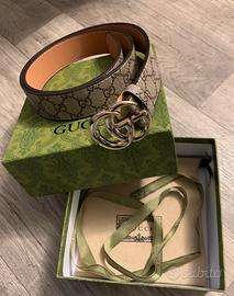 Cintura Gucci GG in tela monogrammata
