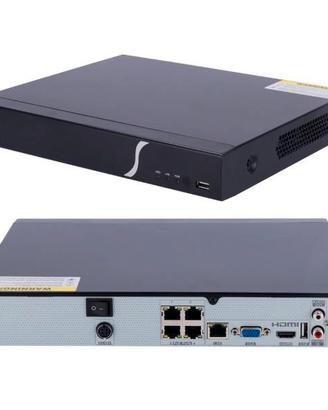 NVR 4 CANALI SAFIRE 8MP CON INGRESSI POE