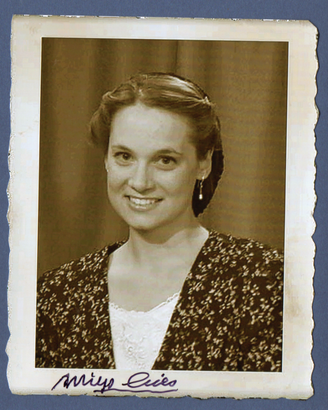 Foto firma originale Miep Gies Anna Frank 3° Reich