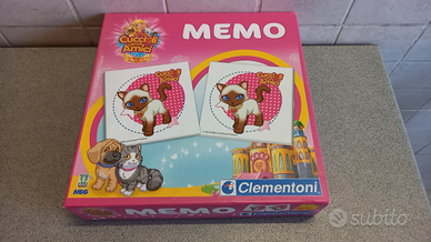 Gioco in scatola Memo Cuccioli CercaAmici