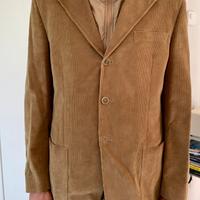 Blazer velluto a costine beige XL