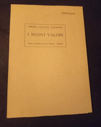 I  NUOVI  VALORI  ( OMERO ITALICO TADDEINI ) •1930