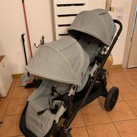 Passeggino baby jogger city select lux grigio 