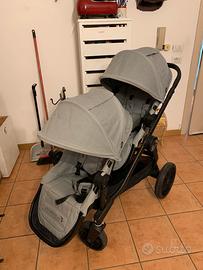 Passeggino baby jogger city select lux grigio 