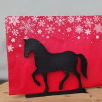 3D portalettere cavallo