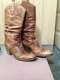 Stivali pelle invecchiata Janet & janet 40