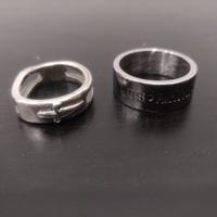 Coppia di anelli Cesare Paciotti originali