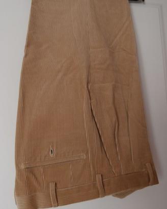 rotasport - pantaloni - tg. 48 - uomo - velluto