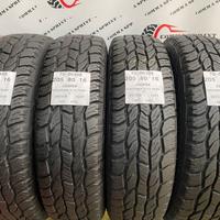 4 PNEUMATICI 205/80 R16 COOPER SEMINUOVE