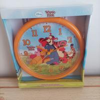 Disney Winnie the Pooh orologio da parete nuovo 
