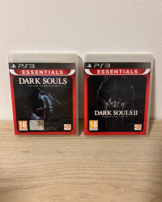 Dark Souls 1 & 2 + DLC PS3