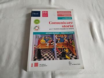 LIBRO. :  COMUNICARE STORIA 1  per il nuovo esame 