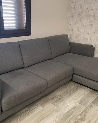 Divano Febal con chaise longue nuovo