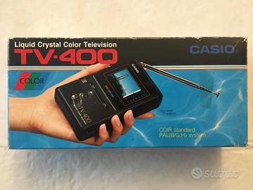 Casio Tv 400 portatile anni '80