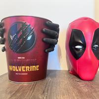 Bucket Pop corn Deadpool Marvel +testa Deadpool2