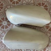 Coppia calotte Qashqai 2007 -2013 bianco perla