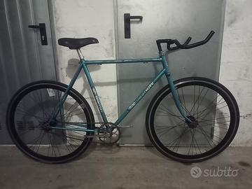 bici da corsa bianchi fixed