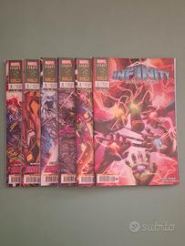 Infinity countdown #1-6 miniserie completa Panini