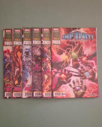 Infinity countdown #1-6 miniserie completa Panini