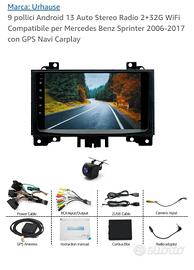 9 pollici Android 13 Auto Stereo Radio 2+32G WiFi 