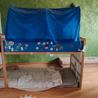 Letto cameretta singolo reversibile Kura Ikea