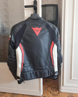 Giacca moto in pelle Dainese