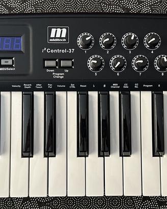 Tastiera Miditech i2-Control 37 Black Edition