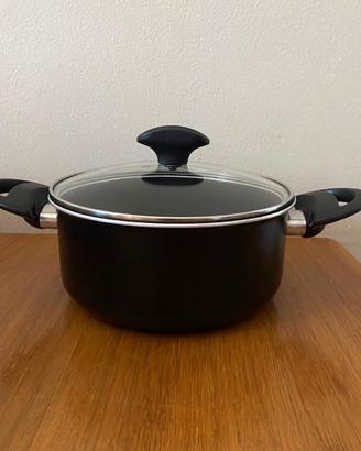 Pentola antiaderente Ø 20 cm con coperchio in vetr