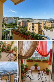Ampio Trilocale Panoramico - Via Rigola