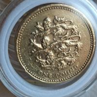 One pound 1997 moneta inglese