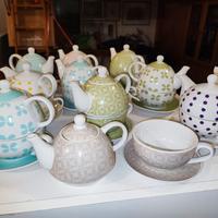 Teiere Tisaniere componibili con piattino