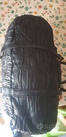 Borsa pelle nera Prada originale modello Gaufre