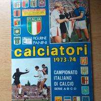 Abum figurine calciatori panini 1973,74 completo