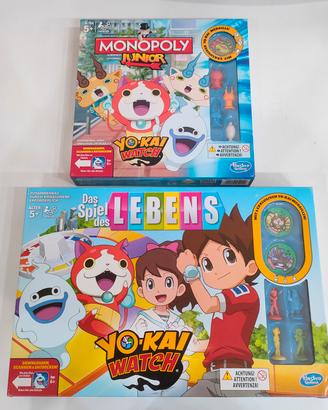 Yo-kai Watch Monopoly e Lebens (giochi da tavolo)