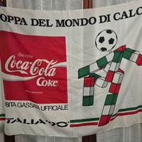 Bandiera Coca Cola  mondiali di calcio Italia 90