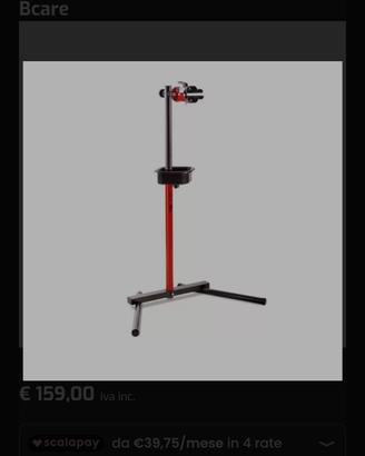 cavalletto professionale per bici